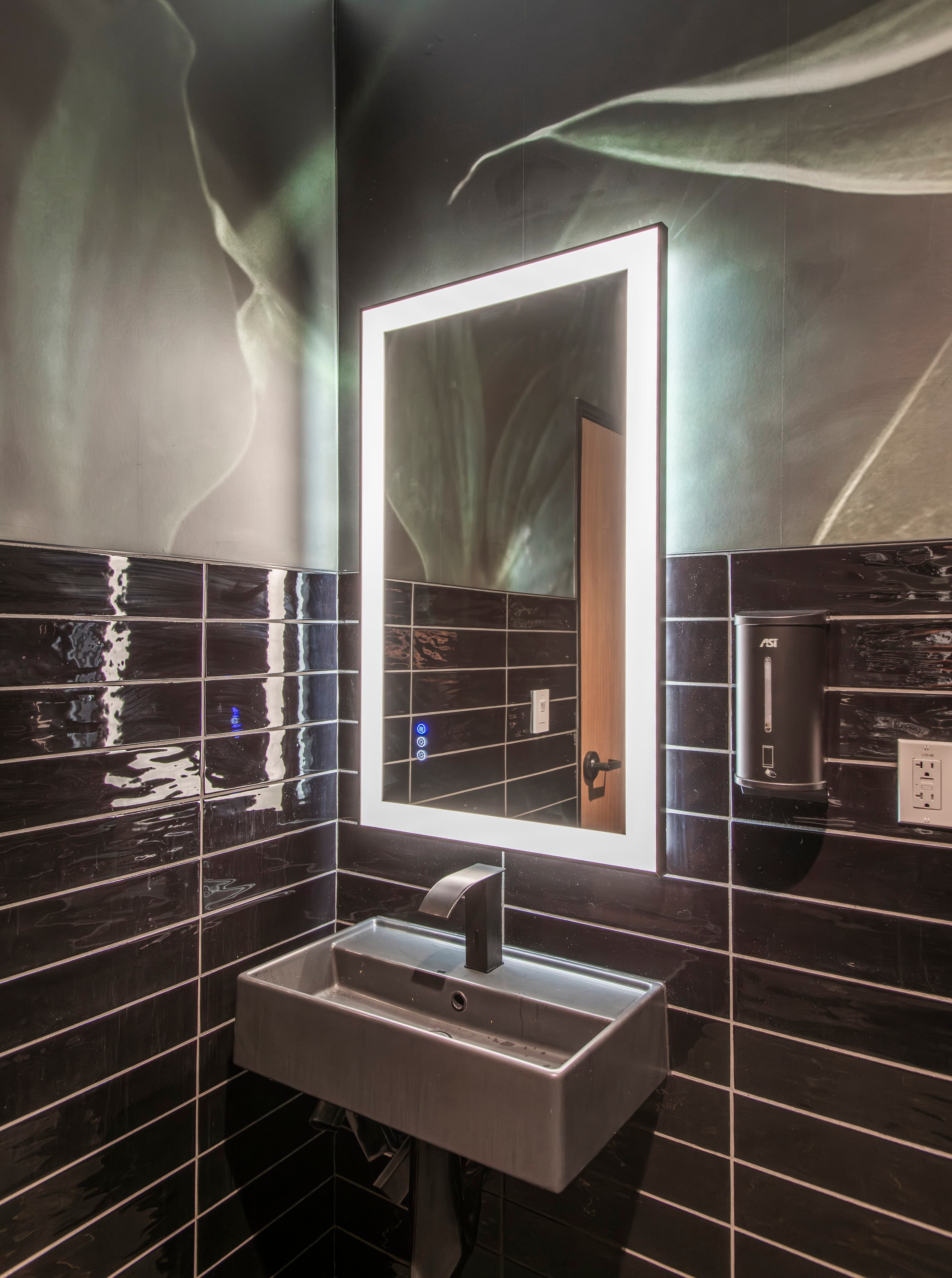Luxurious salon with carefully crafted design details