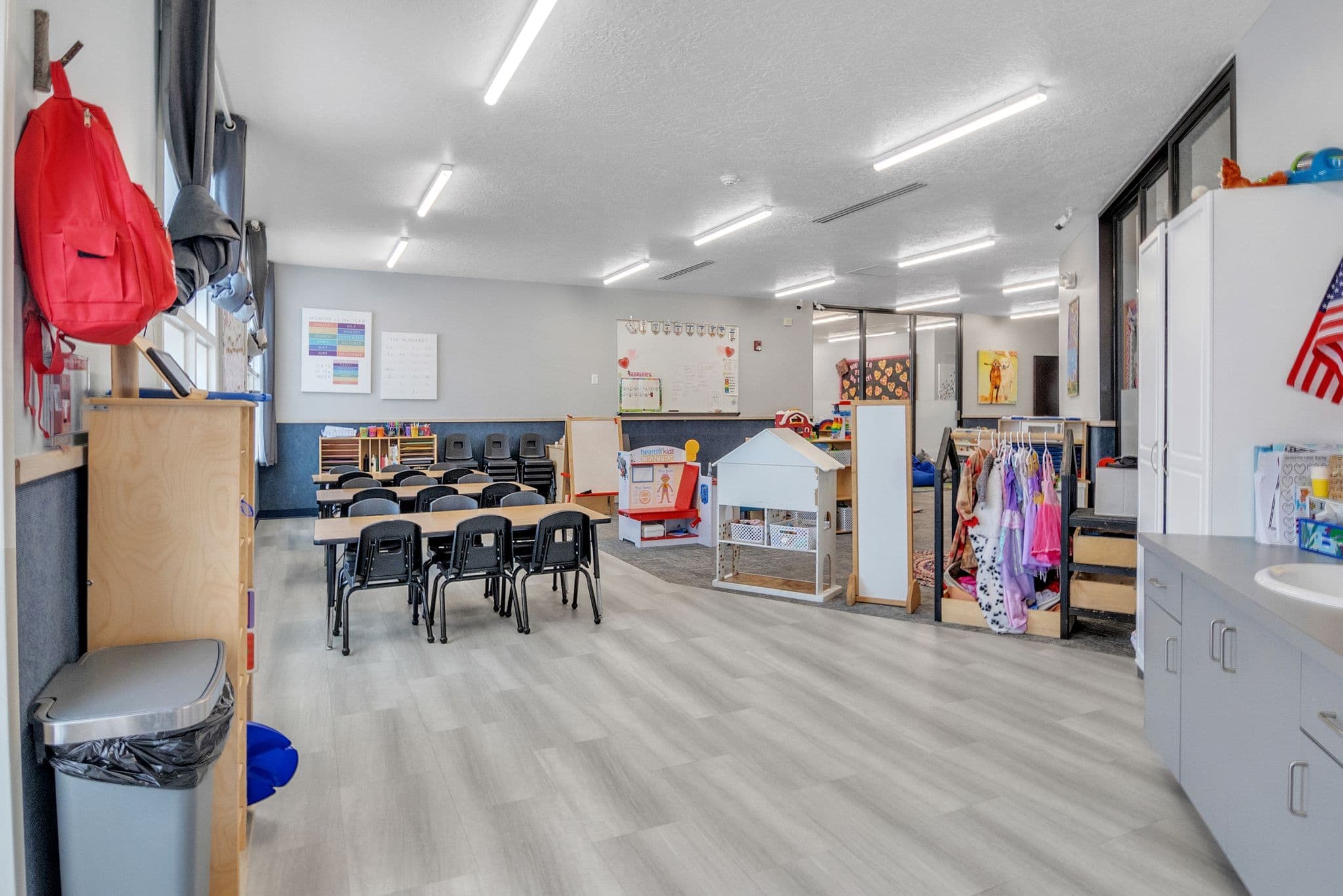 Trinity Learning Center activity room education construction Columbia Village Boise Idaho