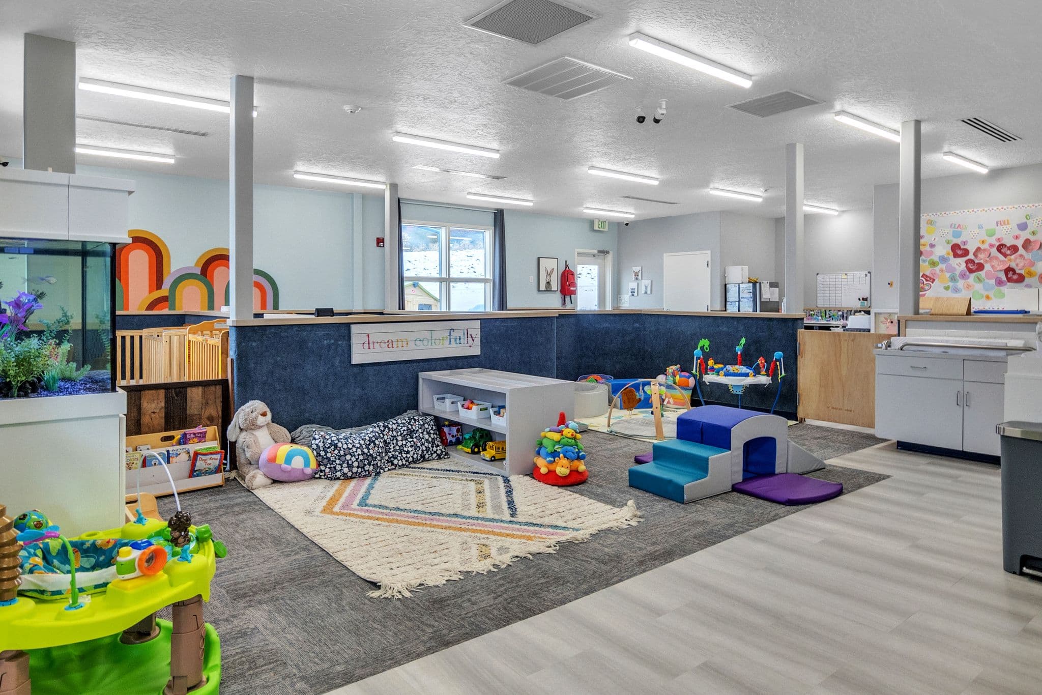 Trinity Learning Center education facility front entrance OVI construction Southeast Boise Idaho