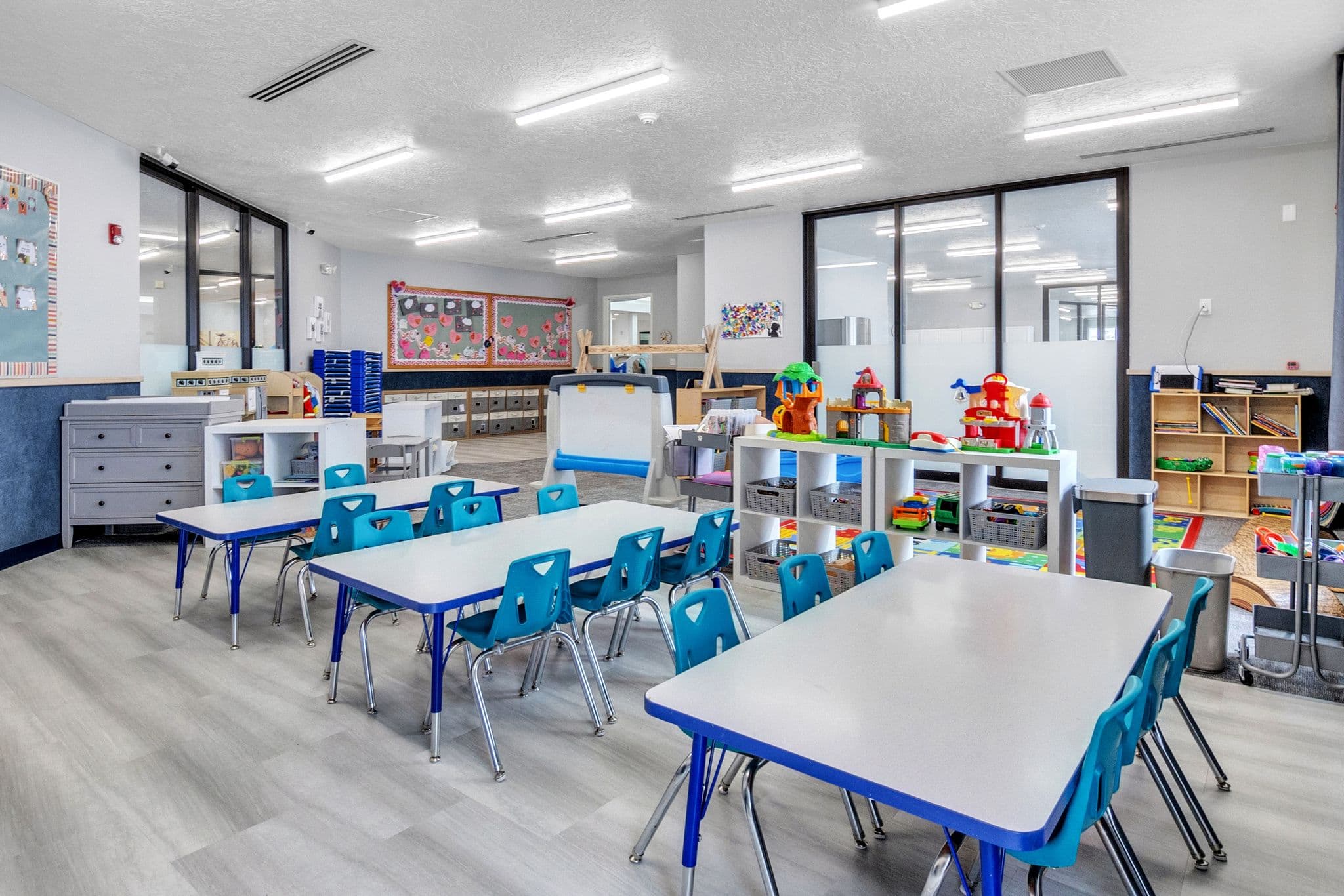 Trinity Learning Center side entrance commercial education construction Southeast Boise