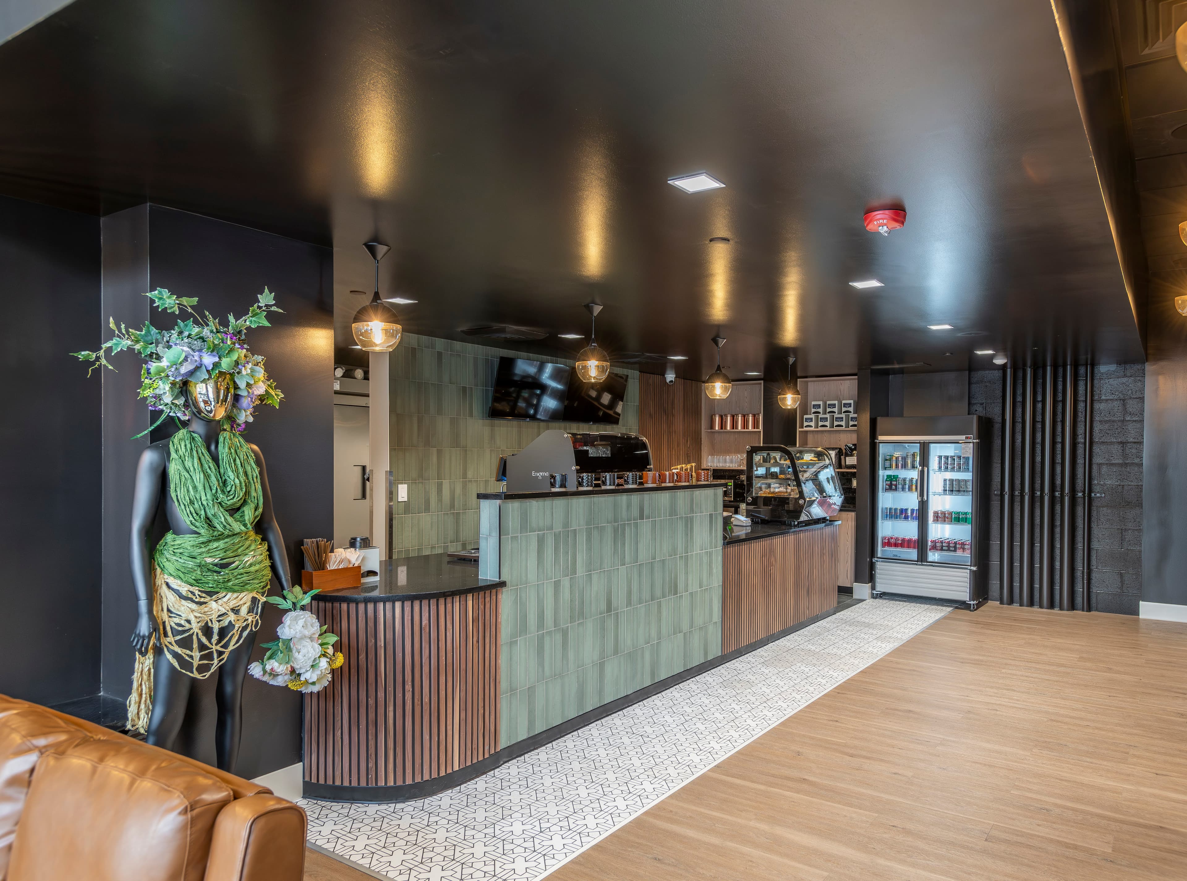 Graeber & Company Salon Division 9 commercial renovation in historic Veltex Building downtown Boise Idaho