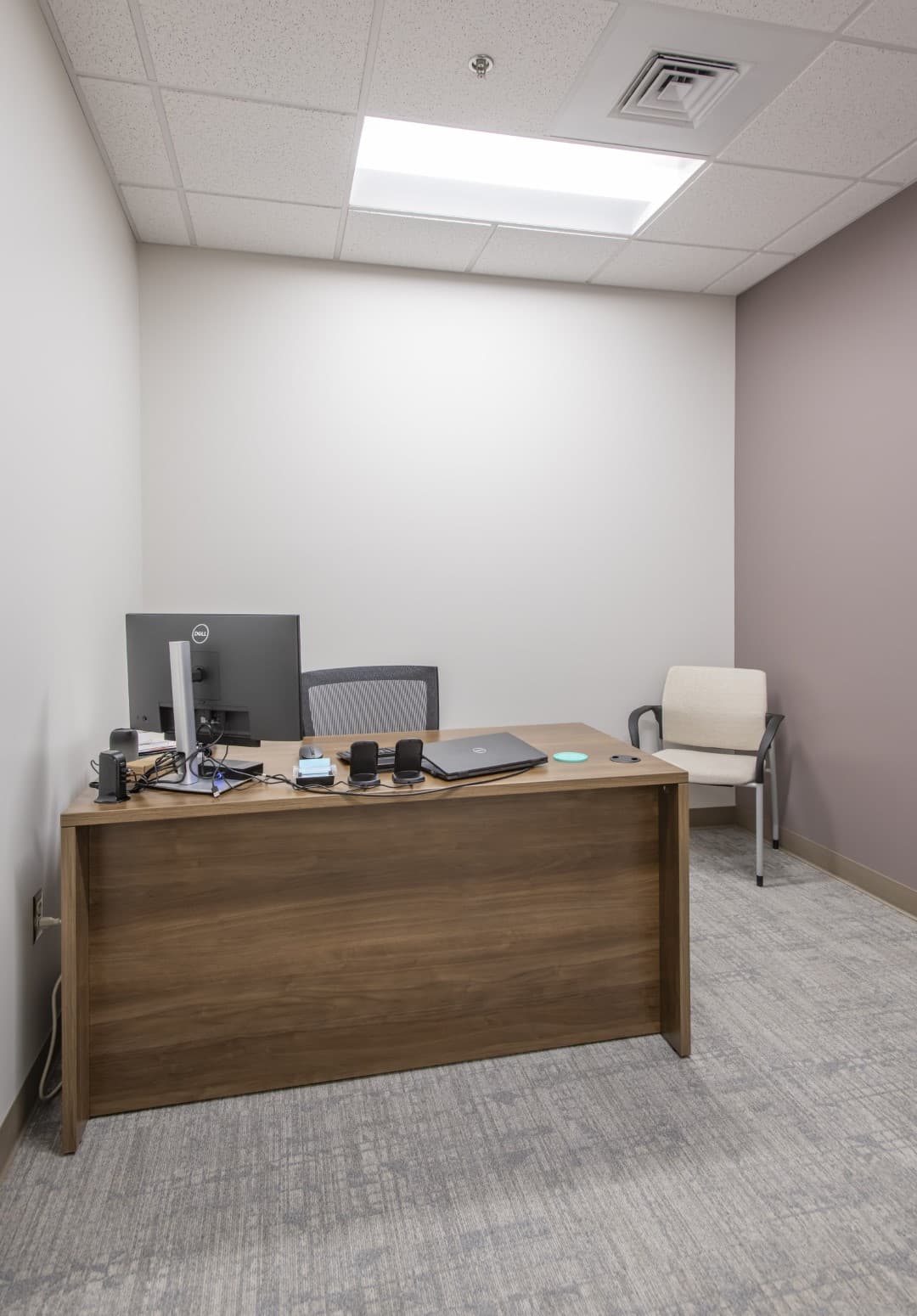 Fresenius Kidney Care interior corridor and staff lockers Nampa Idaho