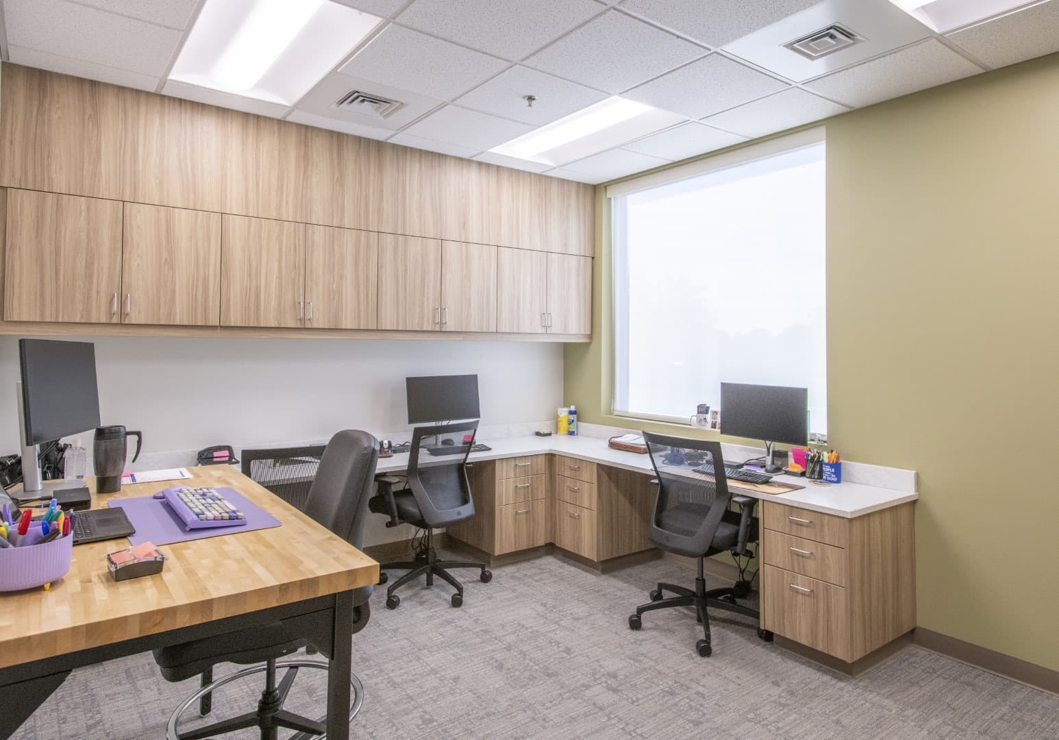 Fresenius Kidney Care training room and waiting area medical facility Nampa