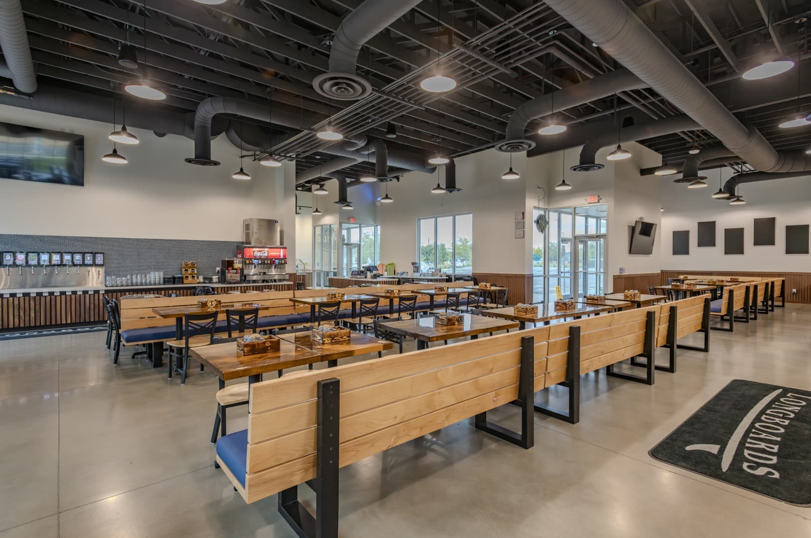 Commercial kitchen equipment installation Longboards Pizza restaurant Nampa Idaho