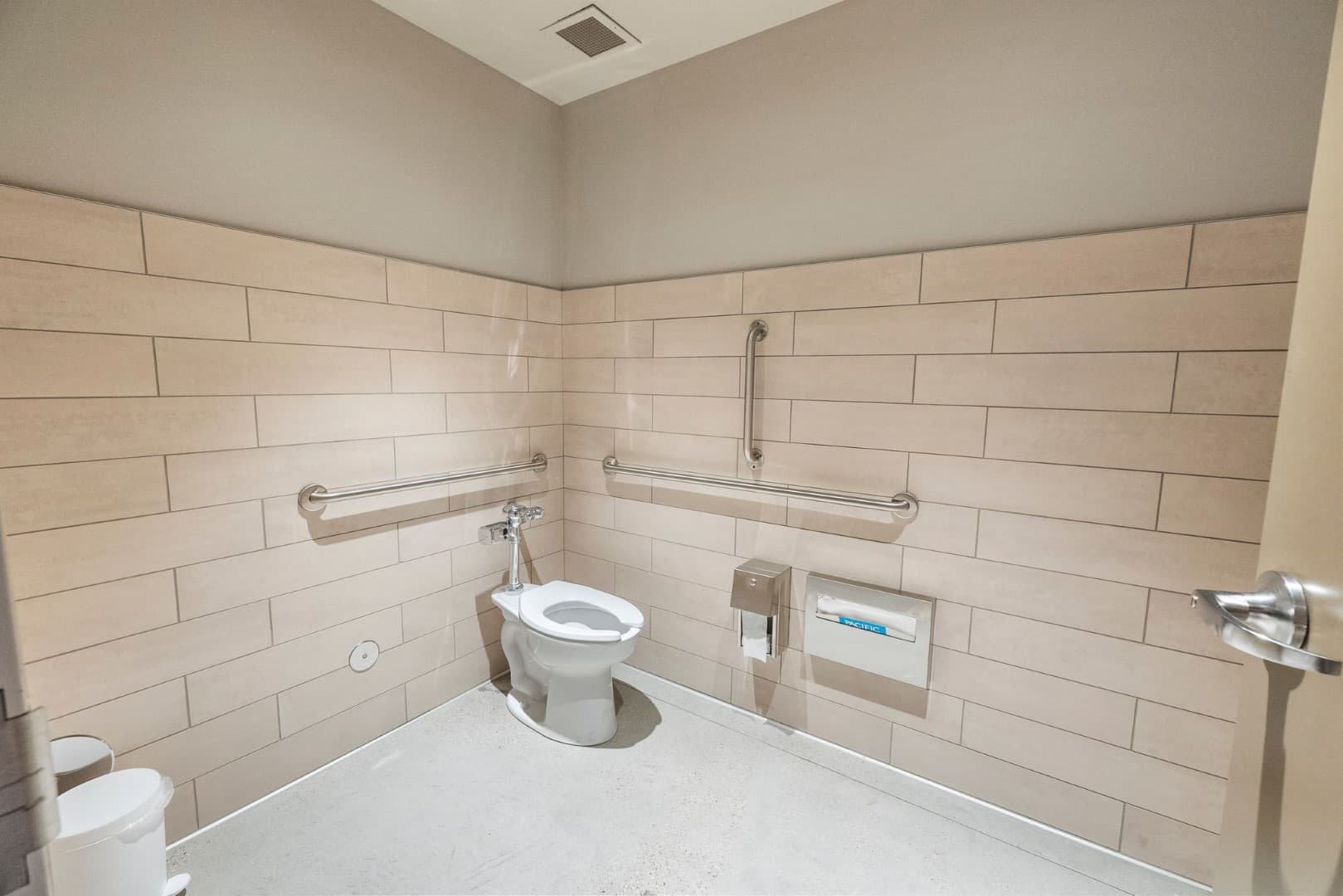 Starbucks bathroom commercial construction by OVI contractor Caldwell Idaho